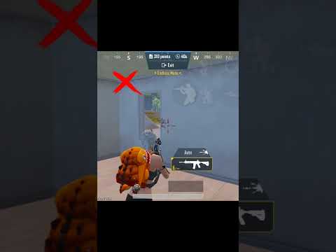 Увеличиваем обзор с помощью стрельбы от бедра😉 #pubghack #pubgtips #пабгмобайл
