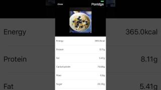 Food recognition