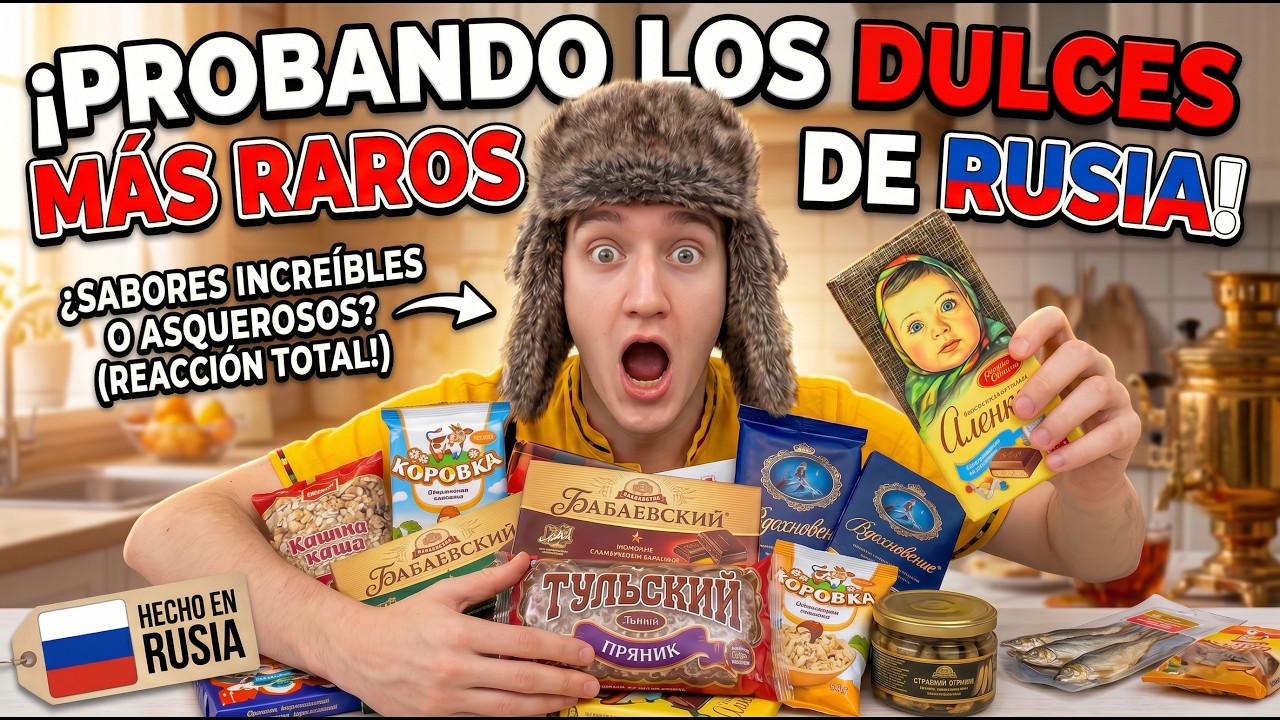 Snacks Raros Probando snacks rusos MÁS RAROS - YouTube
