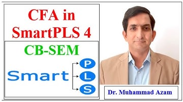 CFA in SmartPLS | How to run Confirmatory Factor Analysis (CFA) in SmartPLS | CFA with SmartPLS 4
