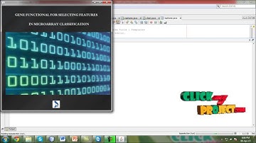 Final Year Projects 2015 | A Top - r Feature Selection Algorithm