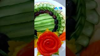 Art salad | طريقه تزيين اطباق السلطه