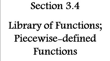 MAC1105-Section 3.4