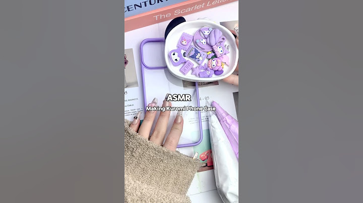 Asmr Calling All Kuromi Lovers! #phonecasediy #decodenphonecase #sanrio #craft #handmade #diy #fyp