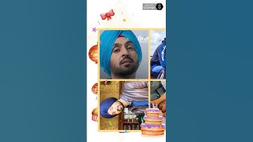 Thumbnail of #Shorts Happy Birthday Diljit Dosanjh | Birthday Song | Punjabi | Songs