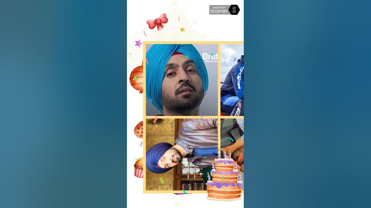 #Shorts Happy Birthday Diljit Dosanjh | Birthday Song | Punjabi | Songs
