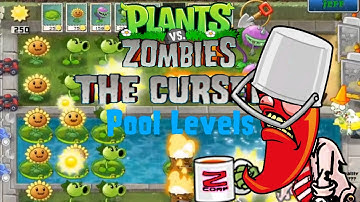 Plants Vs Zombies | The CURSED Mod | Pool Levels
