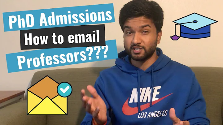 Ph.D. Applications - How to email professors for PhD admits? Higher Studies | Research Assistantship