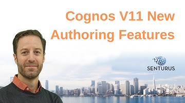 Cognos Analytics: New Authoring Features
