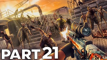 Zombie Frontier 3 : Sniper FPS Gameplay Walkthrough PART 21 - Challenge Mode ( Shotgun )
