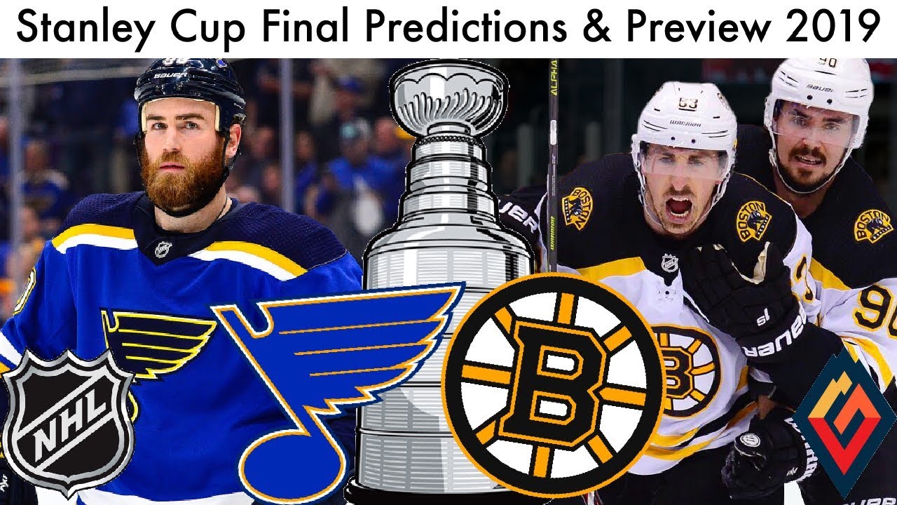 Bruins vs Blues Stanley Cup Final Predictions & Preview! (Boston vs St Louis NHL Playoffs 2019 ...