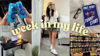 hangout with me for a week  costco haul, homeowner drama, insecurities, kindle setup, desk upgrade