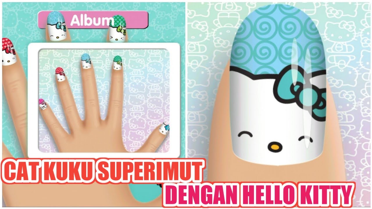  Permainan  Anak Cat Kuku dengan Hello  Kitty  Superimut Lucu 