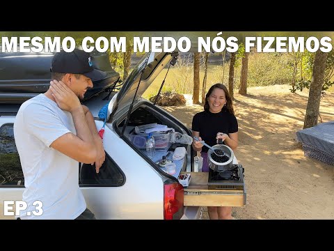 PRIMEIRO FEIJÃO FEITO NA COZINHA DO GOL MOTORHOME! T3 EP.3