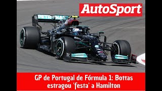 GP Portugal F1/Qualificação: Valtteri Bottas estraga 'festa' a Lewis Hamilton