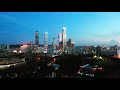 1 Minute of Nanning, Guangxi,China-Aerial views of Nanning skyline day/night
