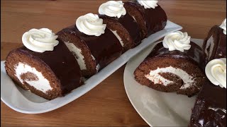 Шоколадный Рулет. Shokoladli Rulet Eng Oson Usulda