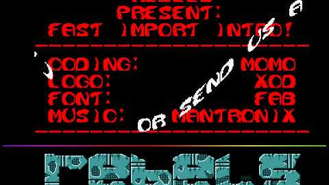 Rebels - Fast Import - Amiga Cracktro