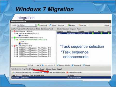 Windows 7 Migration Automation|SCCM Integration