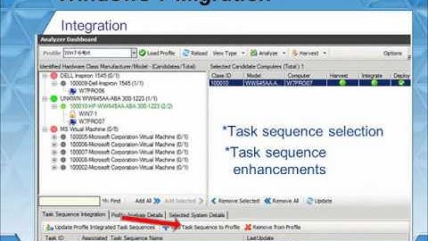 Windows 7 Migration Automation|SCCM Integration