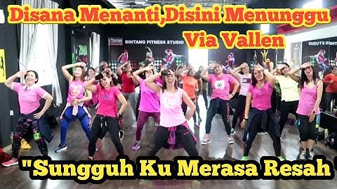 Disana Menanti Disini Menunggu (Sungguh Ku Merasa Resah ) By Via Vallen / Dangdut ,TikTok Viral