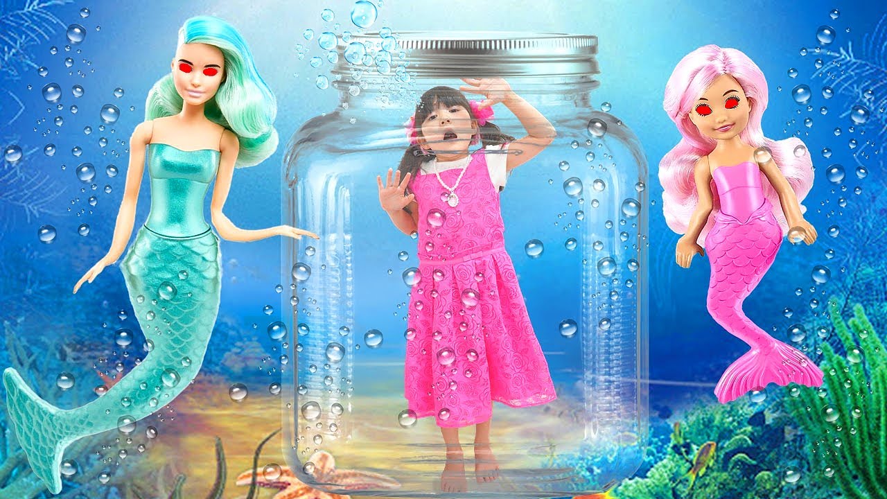 【寸劇】まりちゃんとバービーの物語！ごっこ・おままごと - はねまりチャンネル