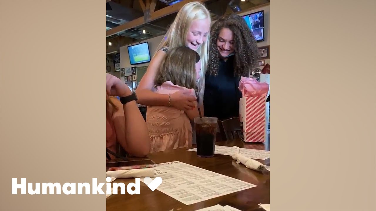 Teen's prayers answered when her best friends show up | Humankind