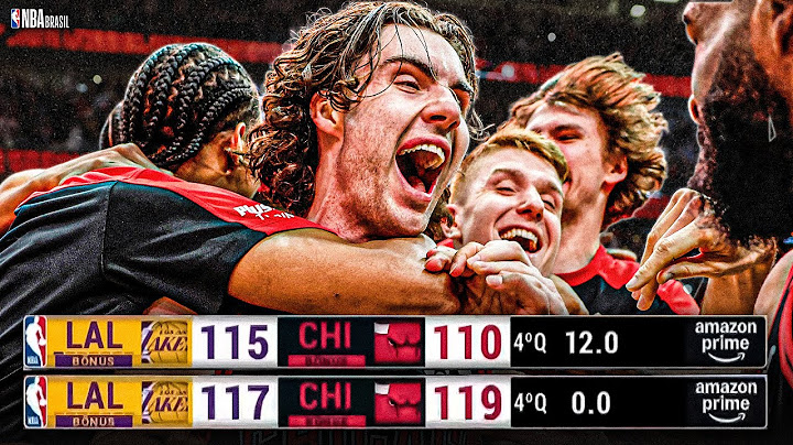 LAKERS X BULLS: the most INSANE 12 seconds of the NBA season!