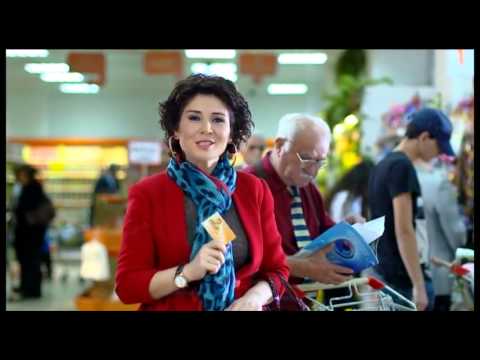 Lider-AS supermarket commercial with Elnara Khalilova