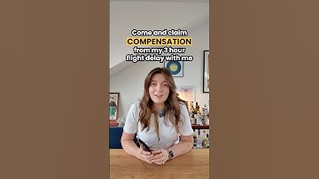 Claim COMPENSATIE voor mijn 3 uur durende vluchtvertraging met mij