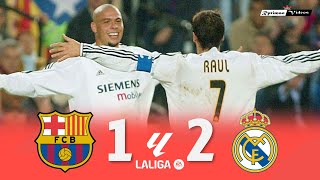 Barcelona 1 x 2 Real Madrid ● La Liga 03/04 Extended Goals & Highlights HD