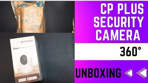 CP PLUS E-24A FULL HD Wi-Fi PT Camera with 360 Degree and Google and Alexa Supported Security Camera