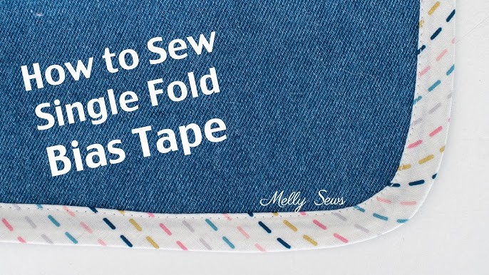 ISSUE 9 - ATTACHING DOUBLE FOLD BIAS BINDING — In the Folds