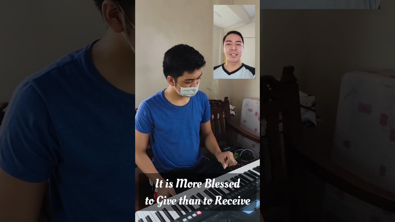 IT IS MORE BLESSED TO GIVE THAN TO RECEIVE - PapuRico Choruses