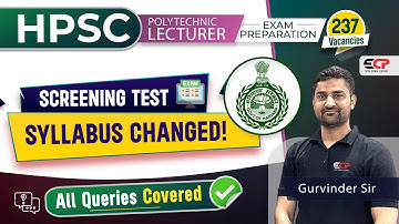Big update! HPSC Lecturer Screening Test (ST) syllabus changed | How to proceed?