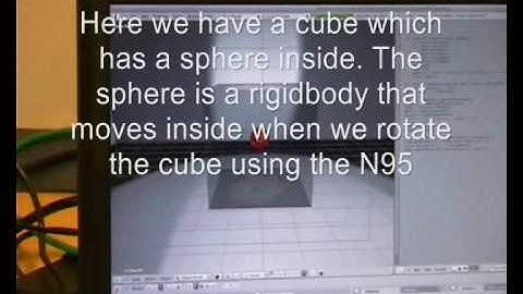 N95 acceleremoter in Blender