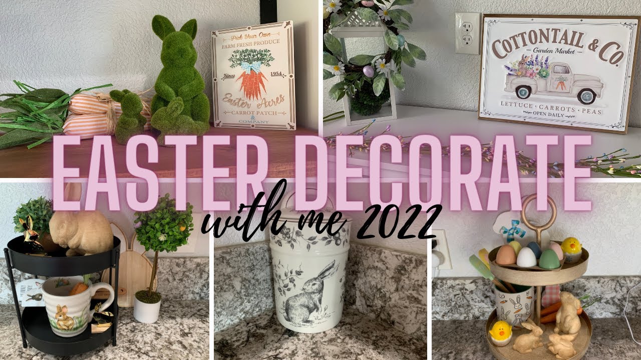 Easter Decorate with me 2022