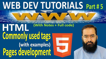 HTML Tutorials for beginners in urdu / hindi # 05 | HTML Link | HTML Table | HTML List | HTML Images
