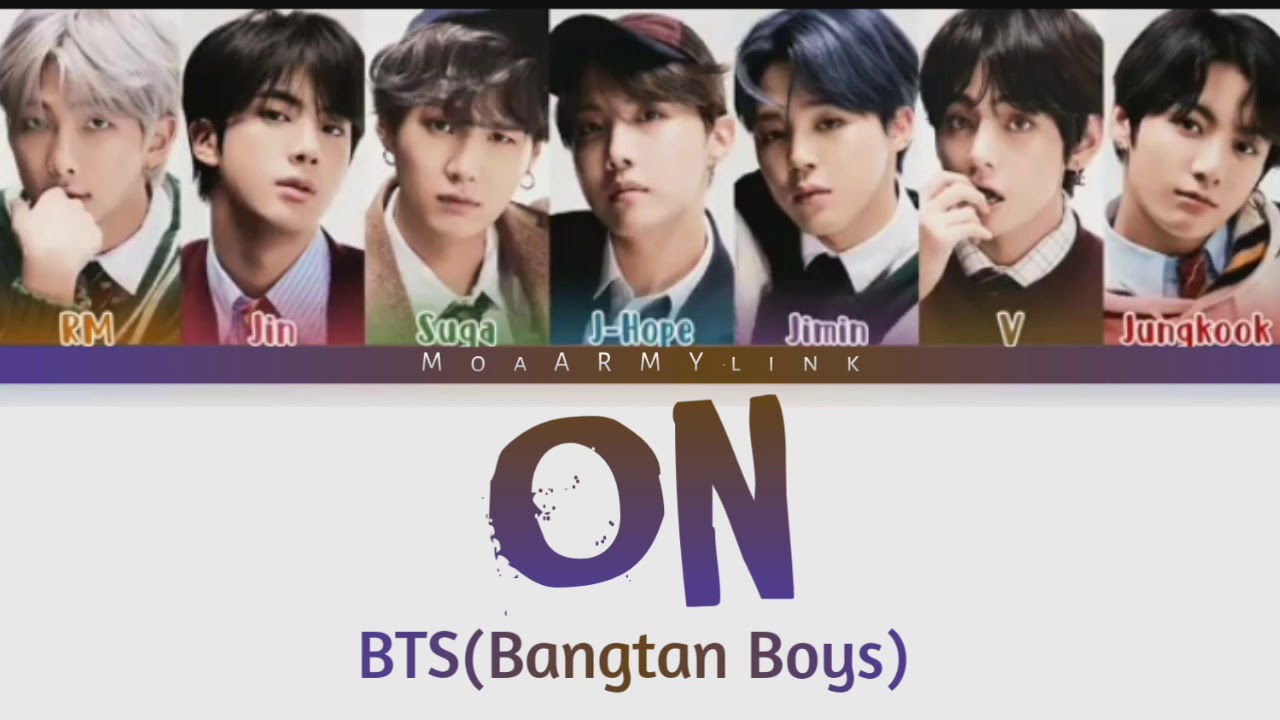 BTS (방탄소년단)On|Color coded lyrics[Han/Rom/Eng] - YouTube