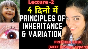 Principles of Inheritance and Variation L-2 | Incomplete Dominance Codominance | Preetika koul |