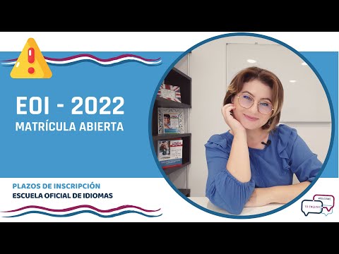 Matrículas EOI 2022