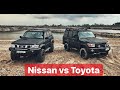 Toyota TLC76 vs Nissan Patrol Y61