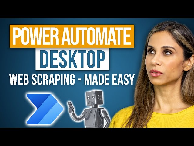 Web Scraping Made EASY With Power Automate Desktop - For FREE & ZERO Coding class=