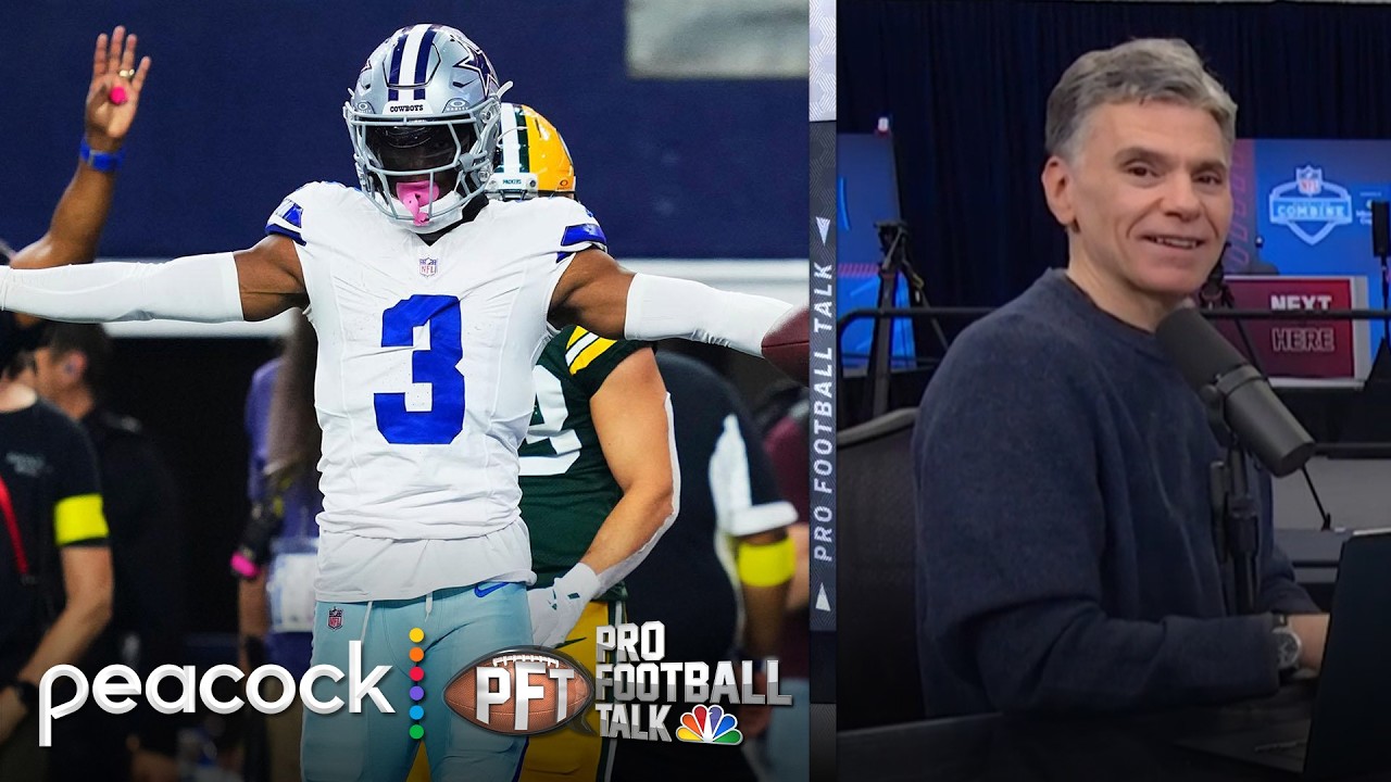 Dallas Cowboys franchise tagging George Pickens is a ‘no-brainer’ | Pro Football Talk | NFL on NBC