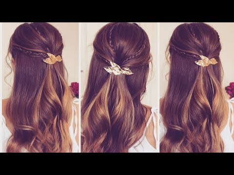 Hairstyle for Wedding Guest - YouTube