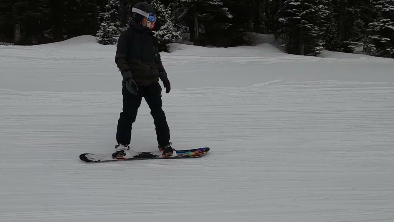 Upper Whiskey Jack Carving Practice (Whistler mountain) 2024-02-20