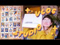 vlog ✸ I'm full time! mail, new tech & original art ✸