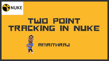 NUKE TWO POINT TRACKING TUTORIAL (MALAYALAM)