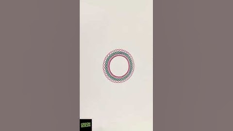 Beautiful spirograph #13 #art #spirograph #spirographart #viral #shorts #satisfying #spirographshr