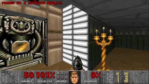 Unity Doom - E1M1 Any% Speedrun - 8.80